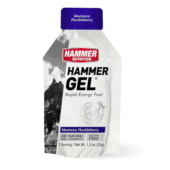 Hammer Gel Rapid Energy Fuel Montana Hucklebery