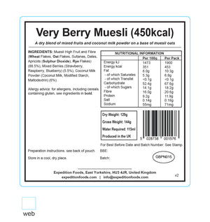 Very Berry Muesli