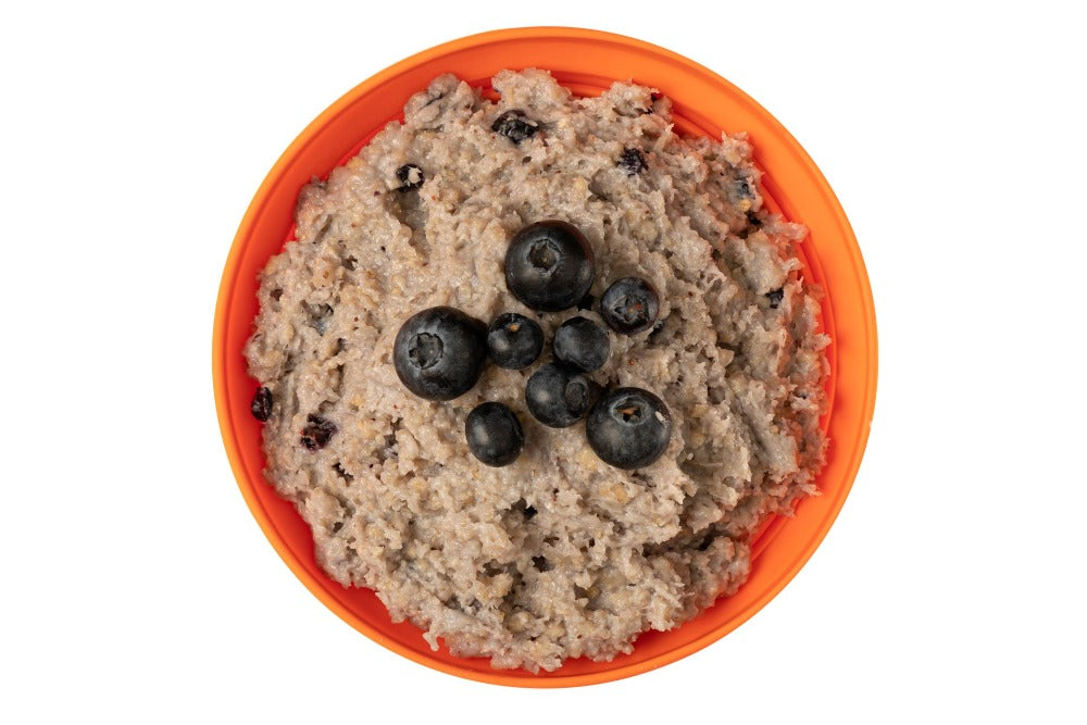 Porridge with Blueberries