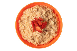 Porridge with Strawberries